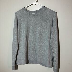 Free Fly grey crewneck sweatshirt womens S bamboo soft cozy